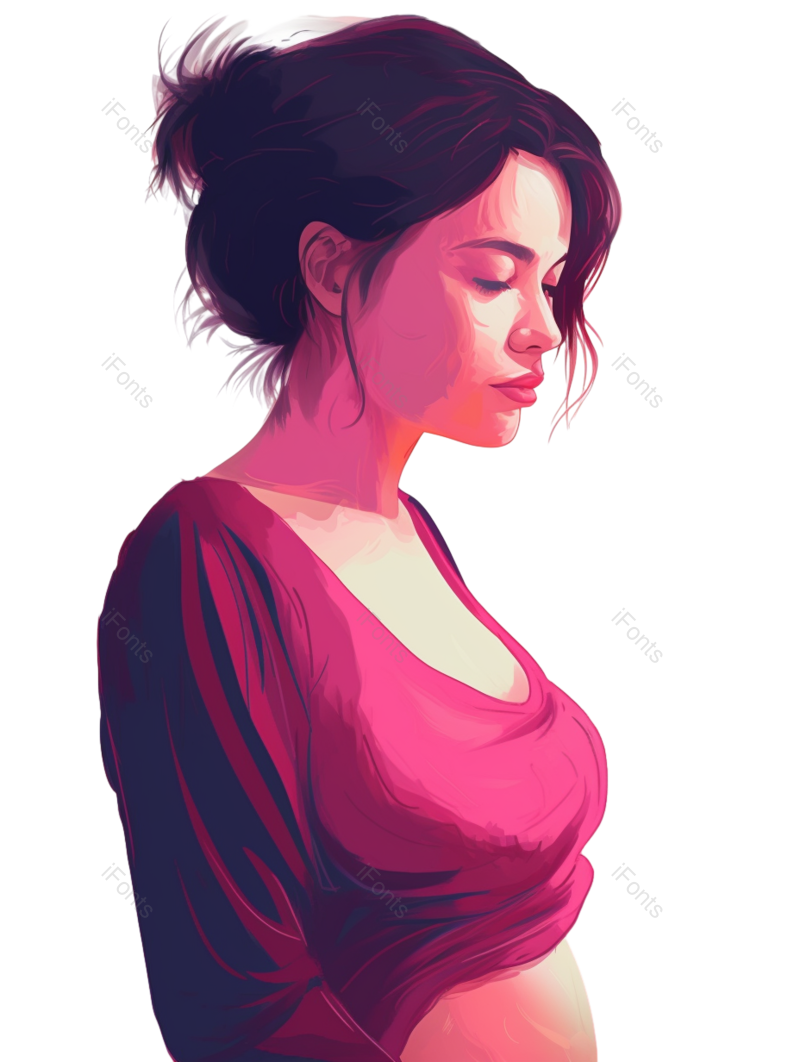 节日图片,人物素材元素,妈妈PNG,卡通人物素材免抠素材